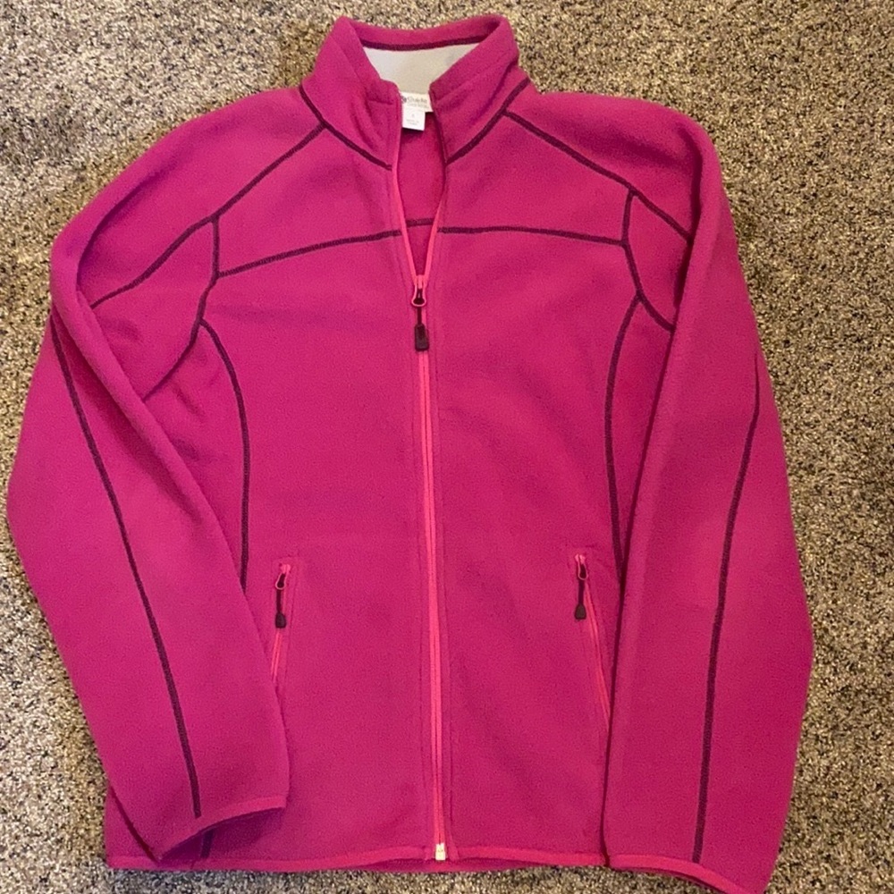 Women’s fleece zipper jacket